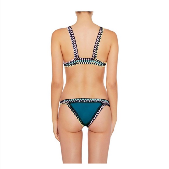 NWT Kiini Flor Bikini Bottoms - L - Picture 3 of 5